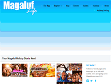 Tablet Screenshot of magaluflife.com
